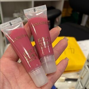 2 Lancôme Juicy Tubes Original Lip Gloss - Rosy Pink